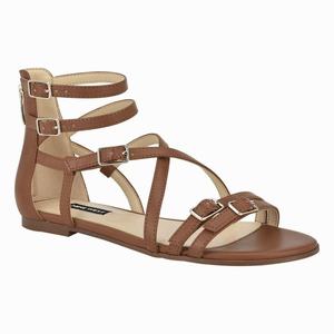 Nine West Lorna Casual Platte Sandalen Bruin Nederland | BDI-874039